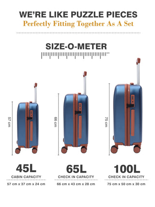 The Wayfarer - Cobalt Navy (Set Of 2)