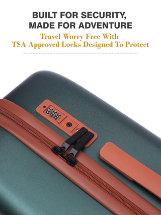 The Wayfarer - Forest Green (Set Of 3)
