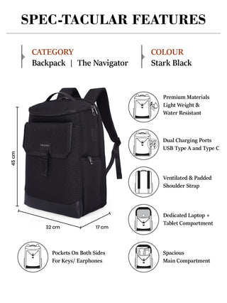 The Navigator - Stark Black