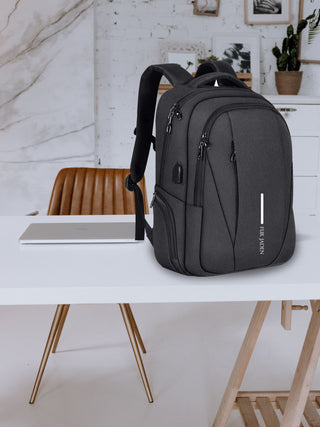 Black Travel Laptop Backpack