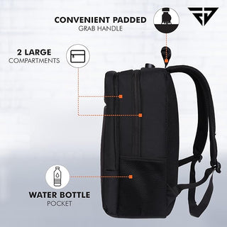 Black Anti-Theft Backpack
