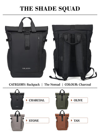 प्रो-IX लैपटॉप बैकपैक | काला