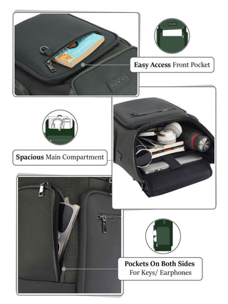 The Cloud Commuter - Forest Green