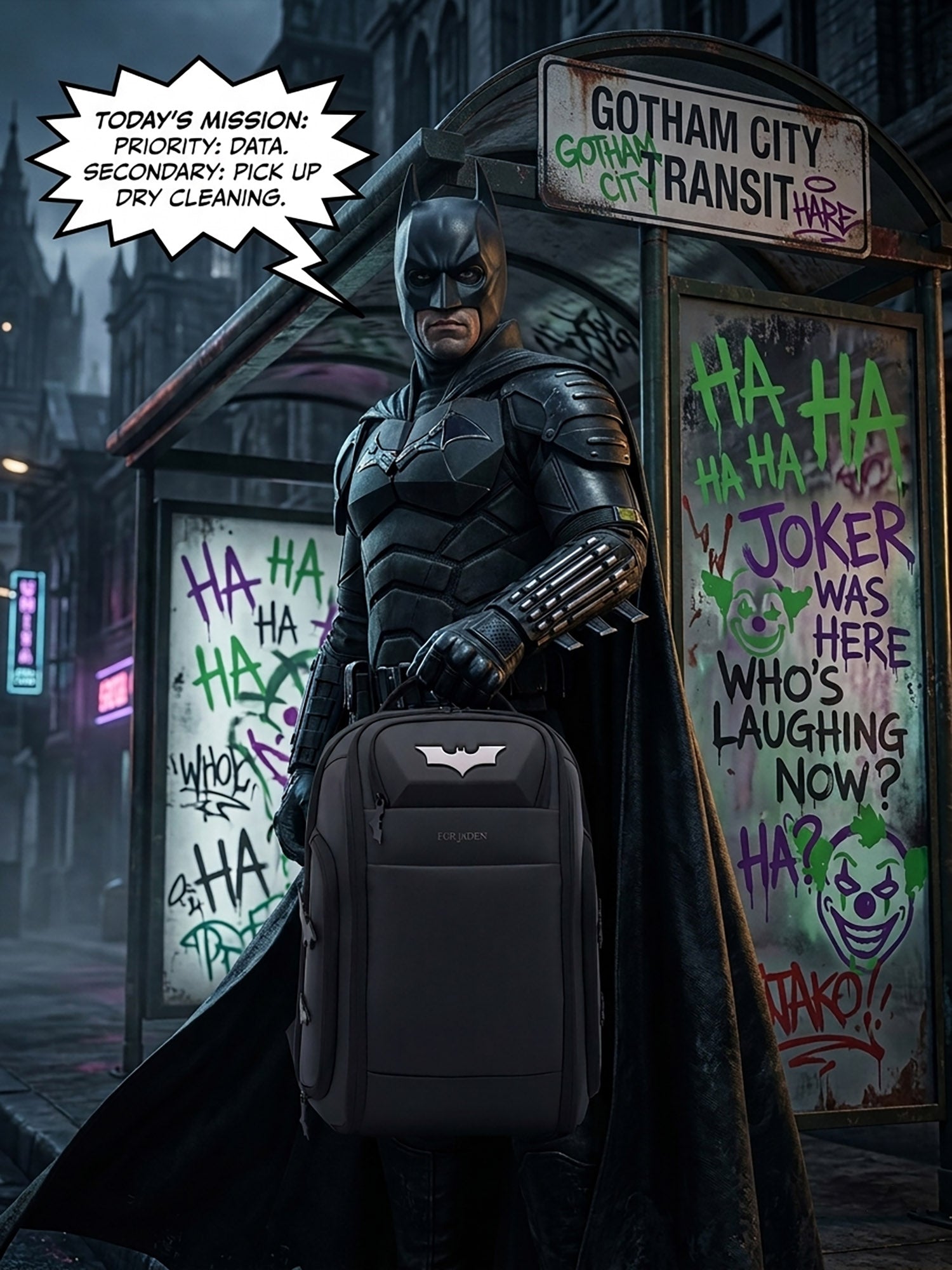 The Dark Knight Batpack