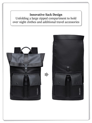 प्रो-III लैपटॉप बैकपैक | चारकोल ब्लैक 