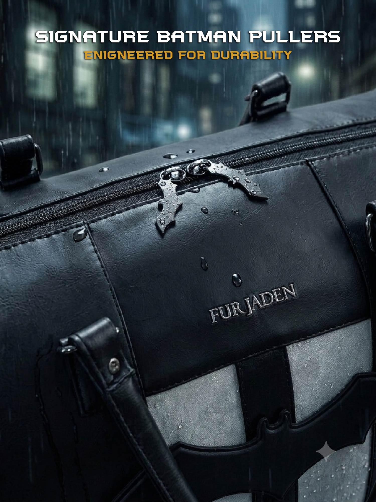 The BATMAN Duffle I Carbon Black