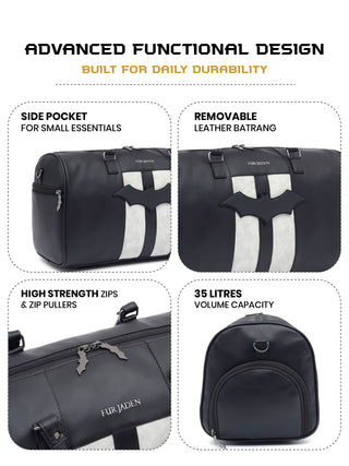 The BATMAN Duffle I Carbon Black