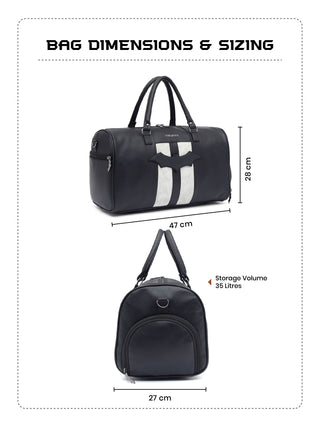 The BATMAN Duffle I Carbon Black