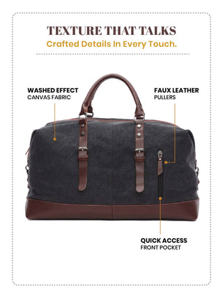 The Voyager Duffle I Charcoal