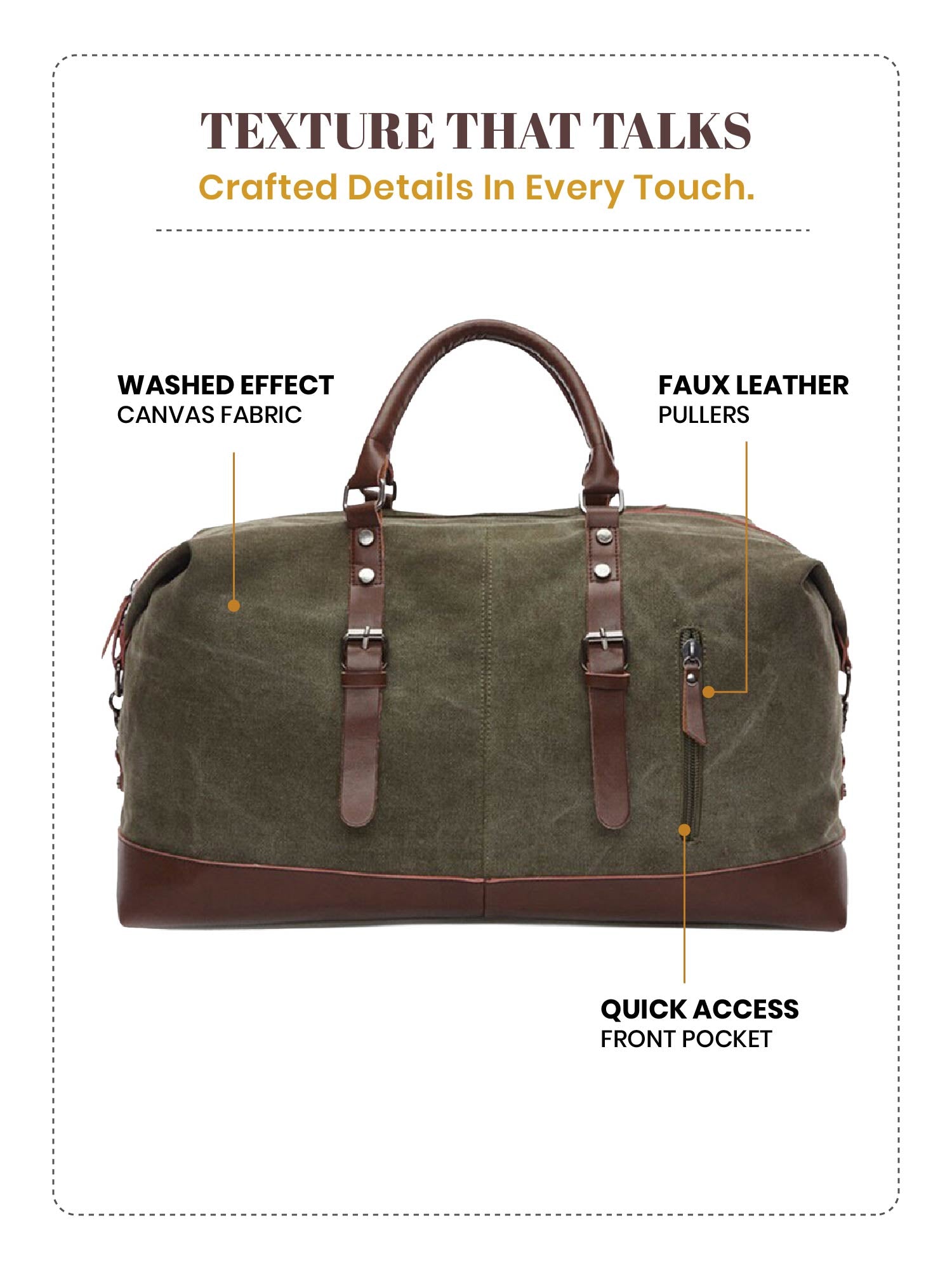 The Voyager Duffle I Olive