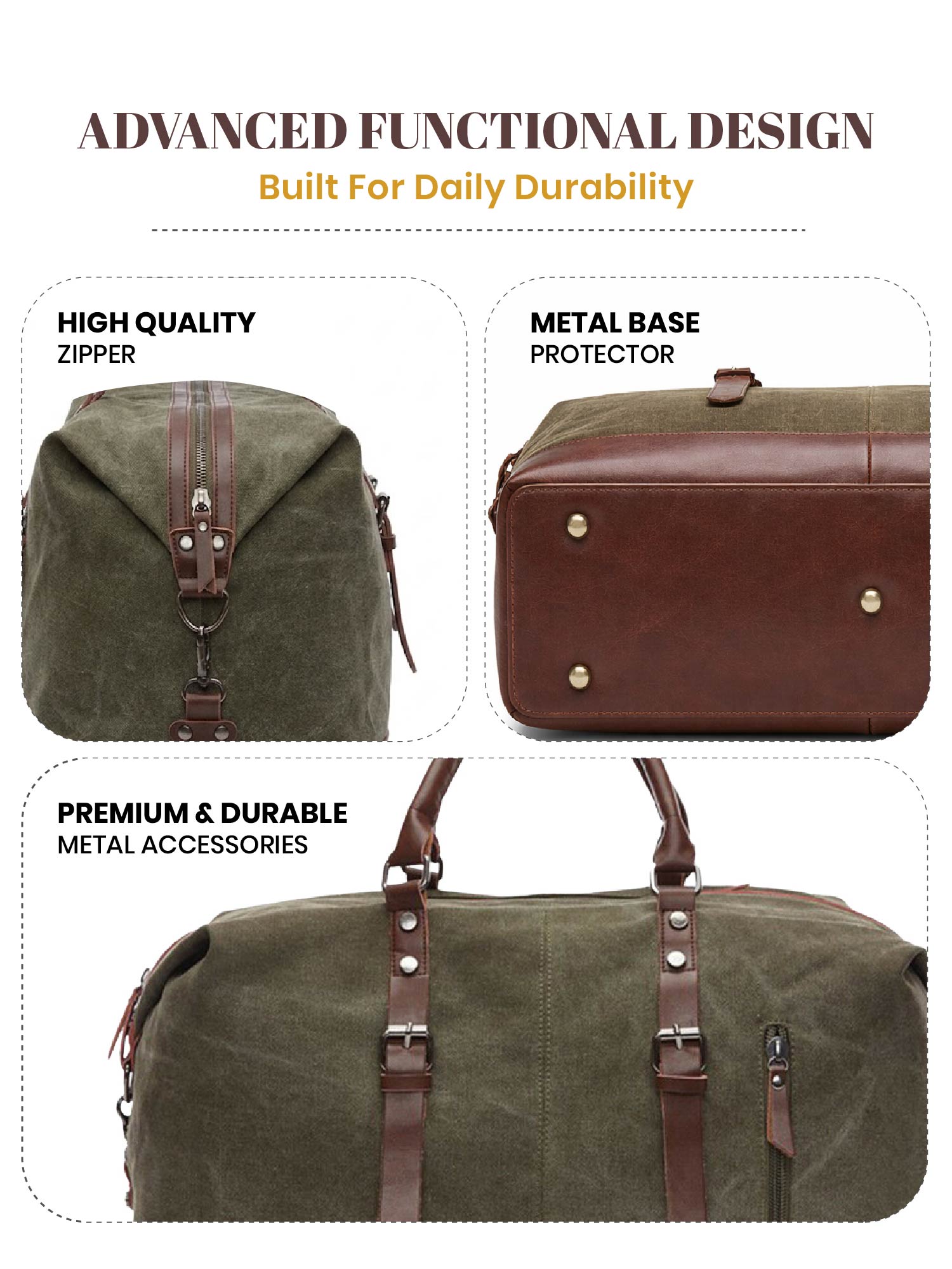 The Voyager Duffle I Olive