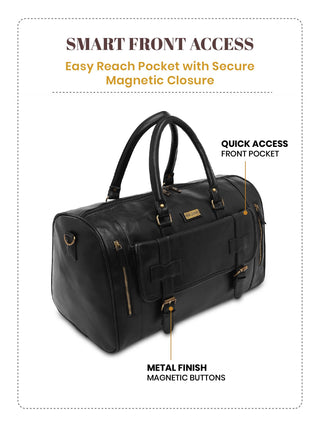 The Navigator Duffle I Stark Black
