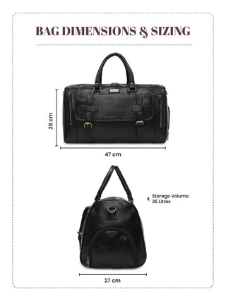 The Navigator Duffle I Stark Black