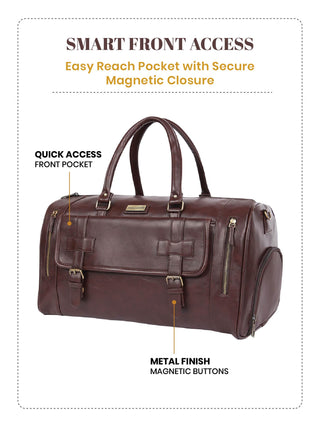 The Navigator Duffle I Raw Umber