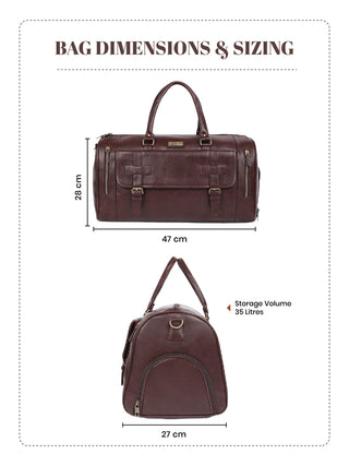 The Navigator Duffle I Raw Umber