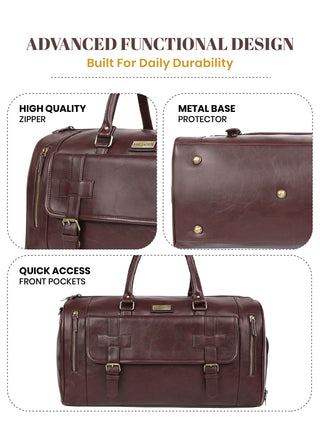 The Navigator Duffle I Raw Umber