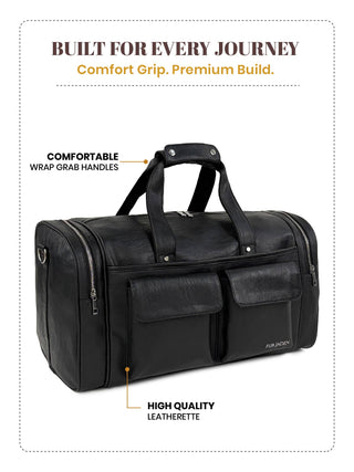 The Explorer Duffle I Carbon Black