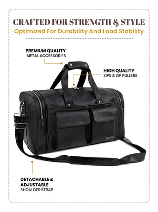 The Explorer Duffle I Carbon Black