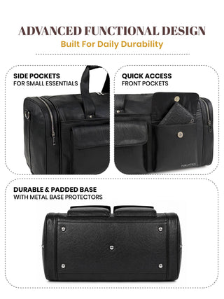 The Explorer Duffle I Carbon Black