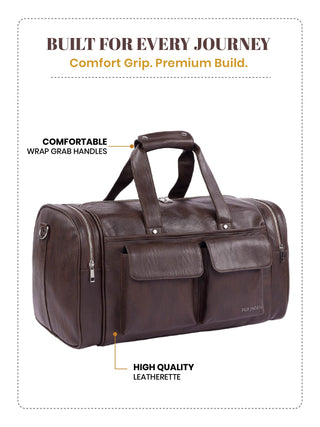 The Explorer Duffle I Vintage Brown