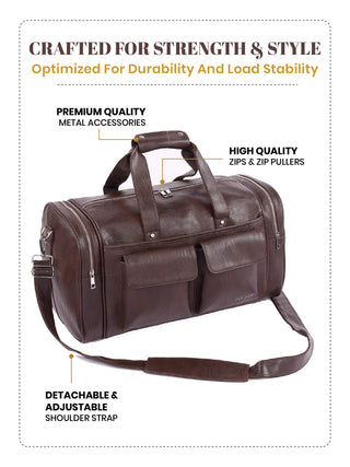 The Explorer Duffle I Vintage Brown