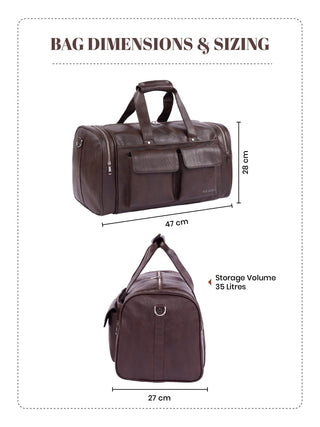 The Explorer Duffle I Vintage Brown