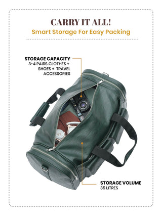 The Explorer Duffle I Sage Swag