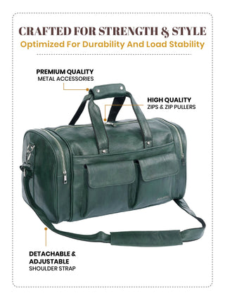 The Explorer Duffle I Sage Swag