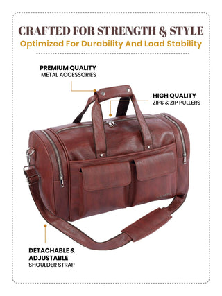 The Explorer Duffle I Urban Rust