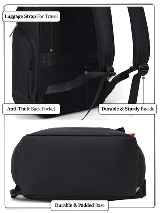 प्रो-IX लैपटॉप बैकपैक | काला