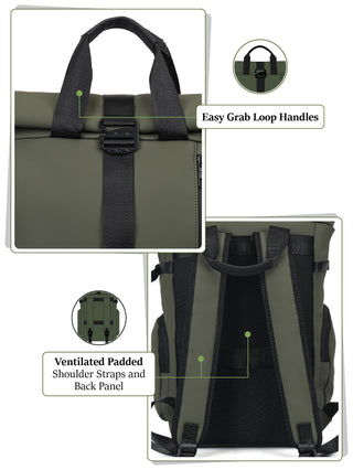 నోమాడ్ ల్యాప్‌టాప్ బ్యాక్‌ప్యాక్ | ఆలివ్