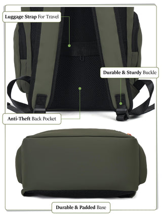 నోమాడ్ ల్యాప్‌టాప్ బ్యాక్‌ప్యాక్ | ఆలివ్