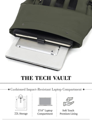 నోమాడ్ ల్యాప్‌టాప్ బ్యాక్‌ప్యాక్ | ఆలివ్