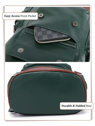 एंटी थेफ्ट लैपटॉप बैकपैक | फ़ॉरेस्ट ग्रीन 