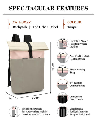 The Urban Rebel | Taupe