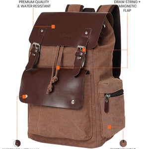 Pro-VI Laptop Backpack | Brown