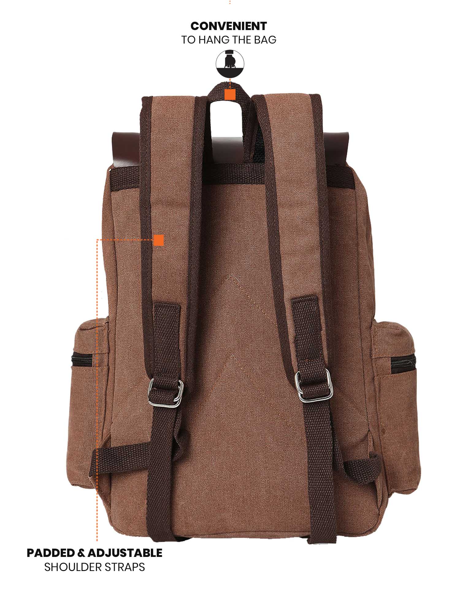 Pro-VI Laptop Backpack | Brown