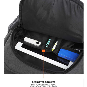 Black Travel Laptop Backpack