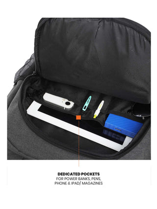 Black Travel Laptop Backpack
