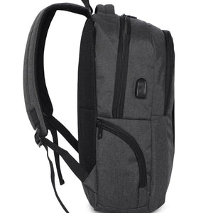 Black Travel Laptop Backpack