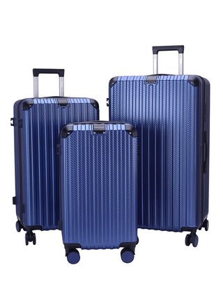 The Caron Trunk - Celestial Blue (Set Of 3)
