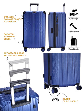 The Carbon Trunk - Celestial Blue (Set Of 2)