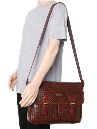 Vegan Leather Crossbody (Tan)