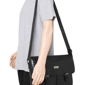Cruelty Free Vegan Leather Crossbody (Black)