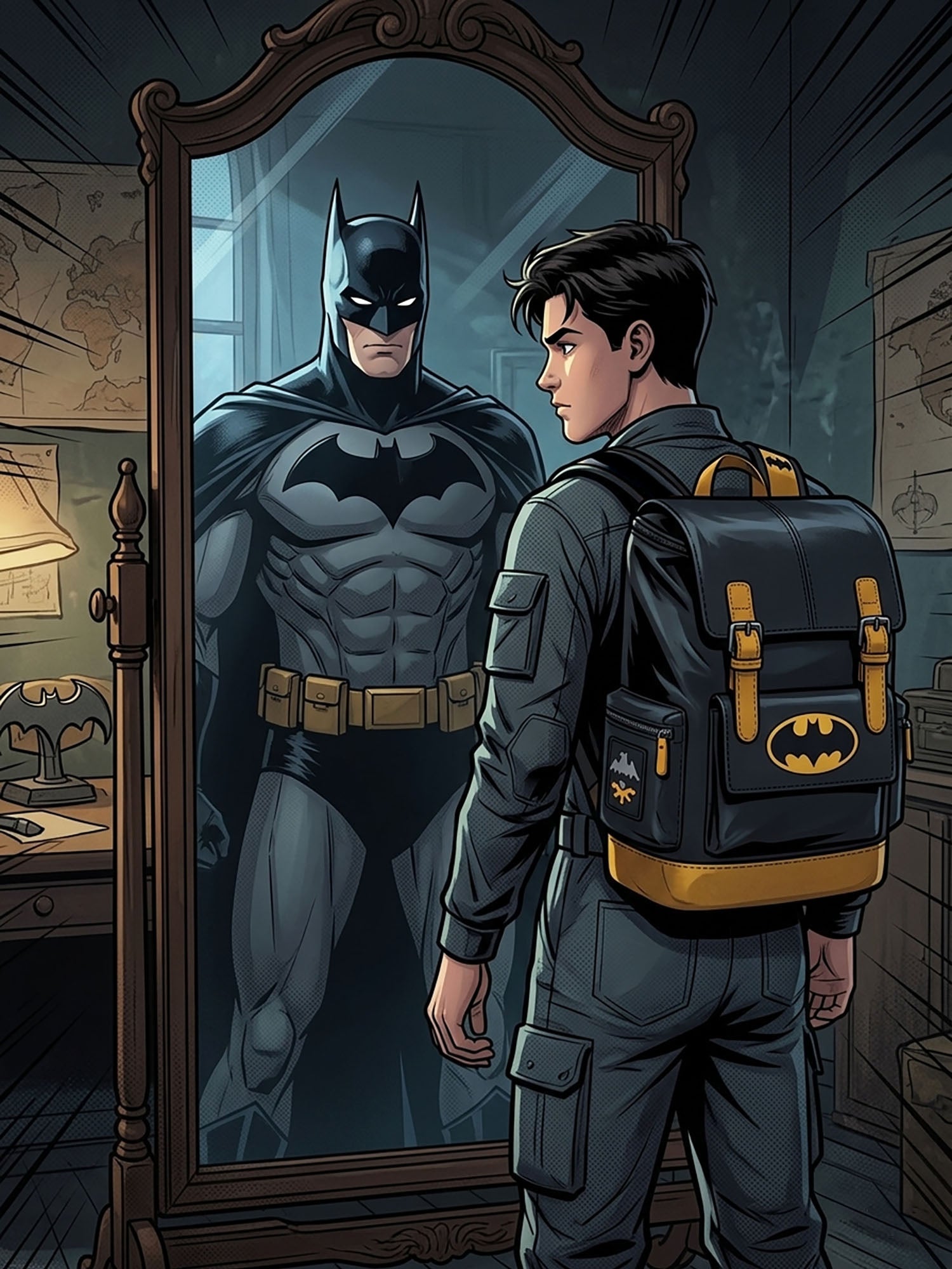 The Batman vs Joker Batpack