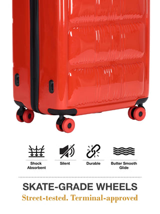 The Puffer Pop - Inferno Red (Set Of 2)