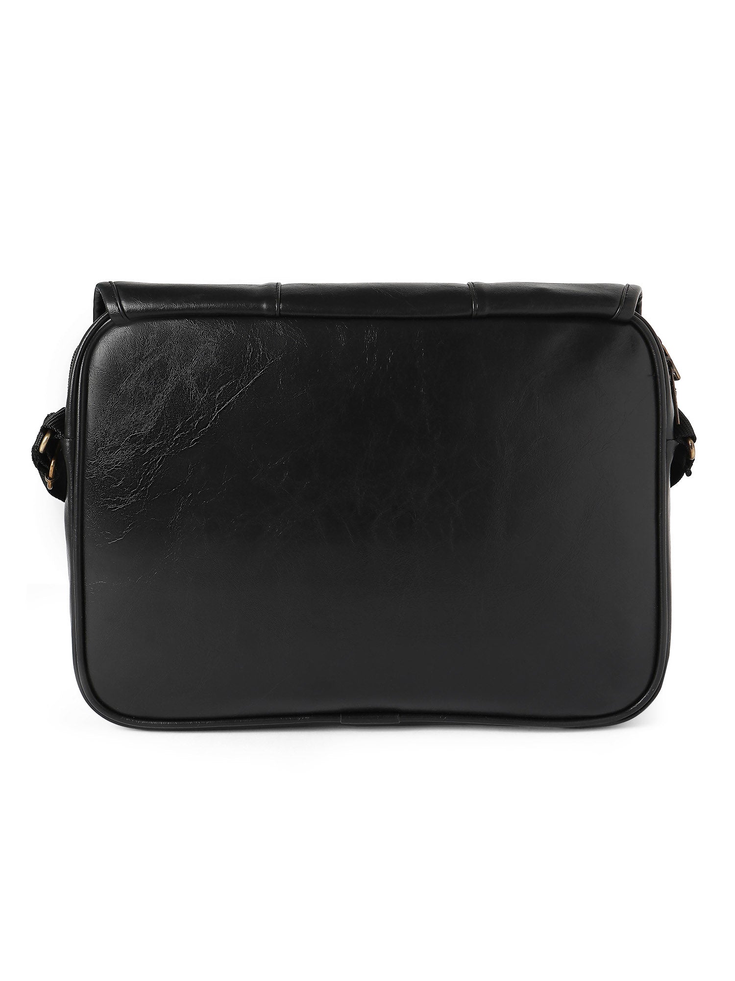 Cruelty Free Vegan Leather Crossbody (Black)