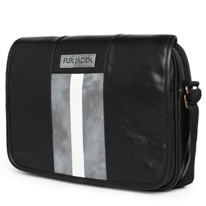 Cruelty Free Vegan Leather Crossbody (Black)