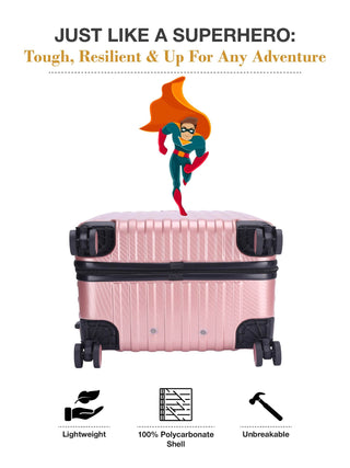 The Caron Trunk - Desert Rose (Set Of 3)