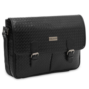 Cruelty Free Vegan Leather Crossbody (Black)